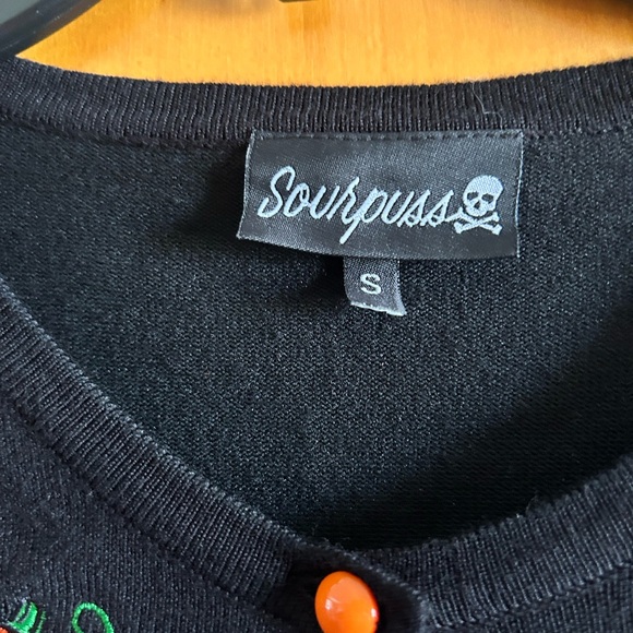 Sourpuss JackOLantern cardigan Small - Picture 2 of 4